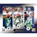 H2H Roger Staubach  Troy Aikman  & Tony Romo Legacy Collection Sports Photo - 10 x 8 H252628